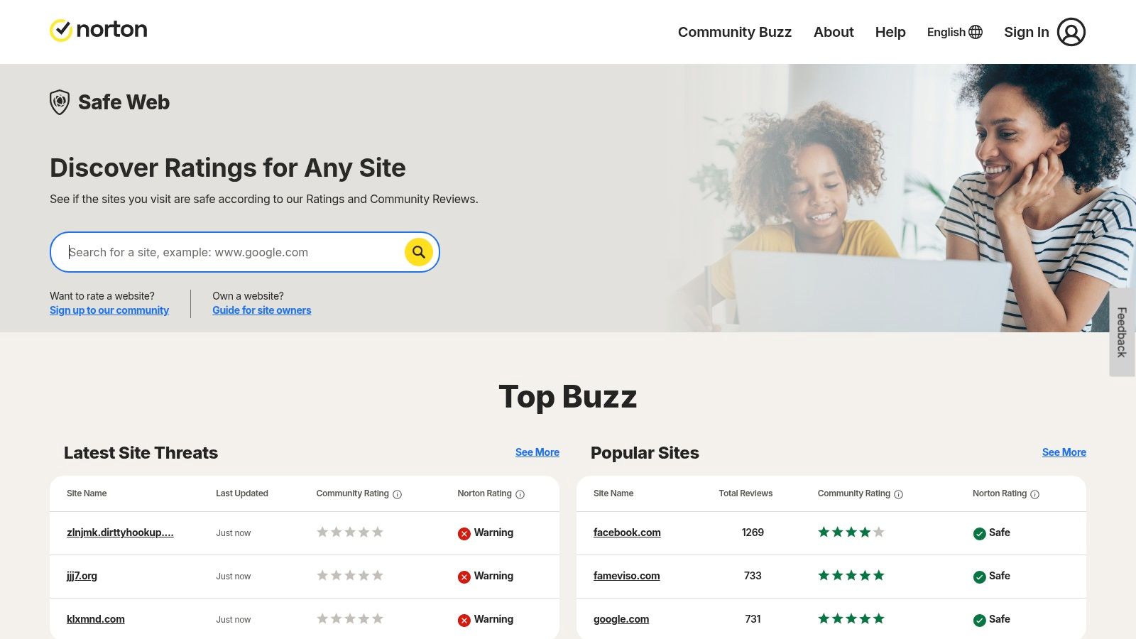 Norton Safe Web