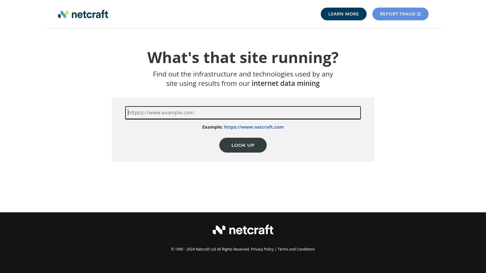 Netcraft Site Report