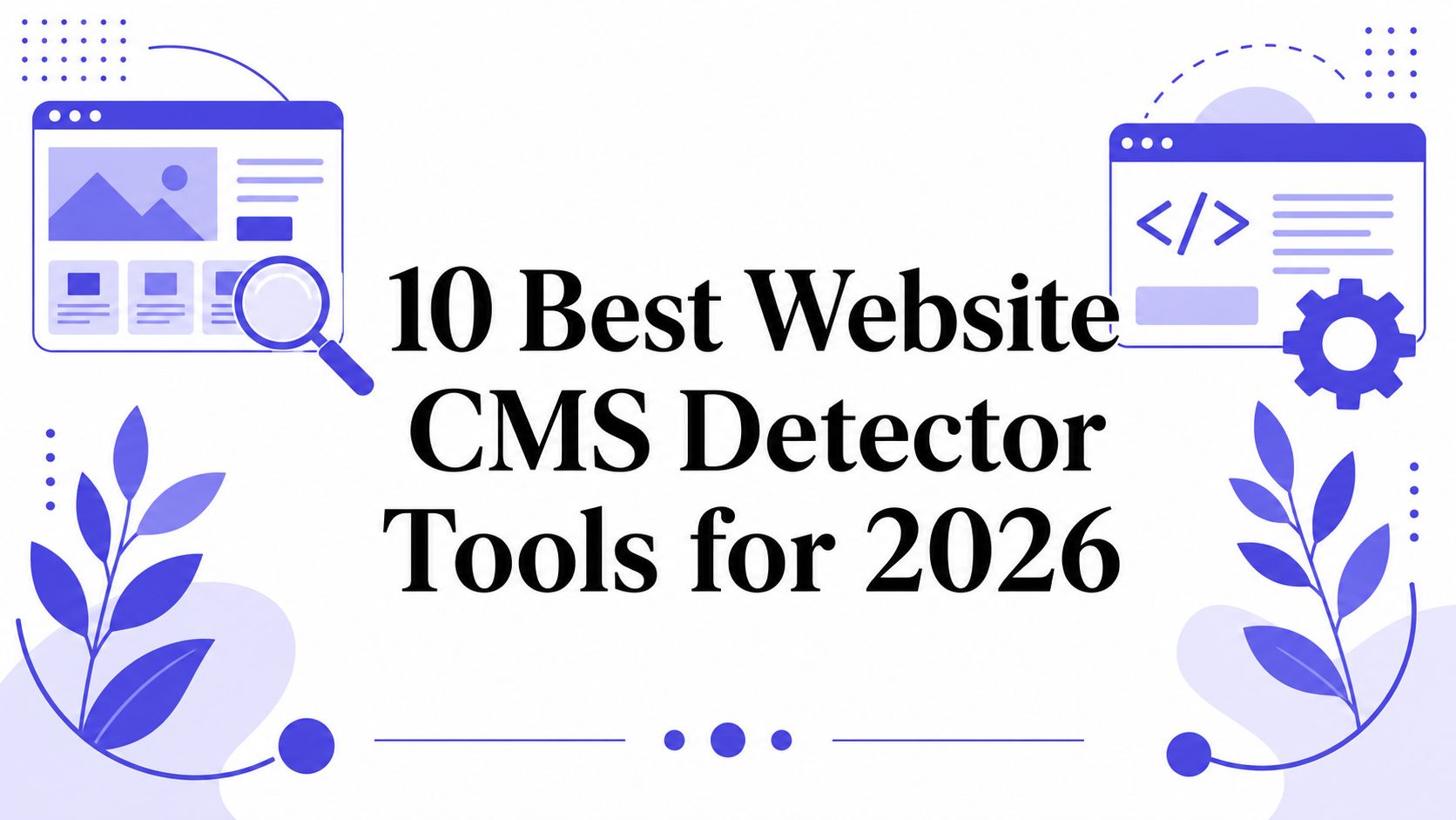 10 Best Website CMS Detector Tools for 2026