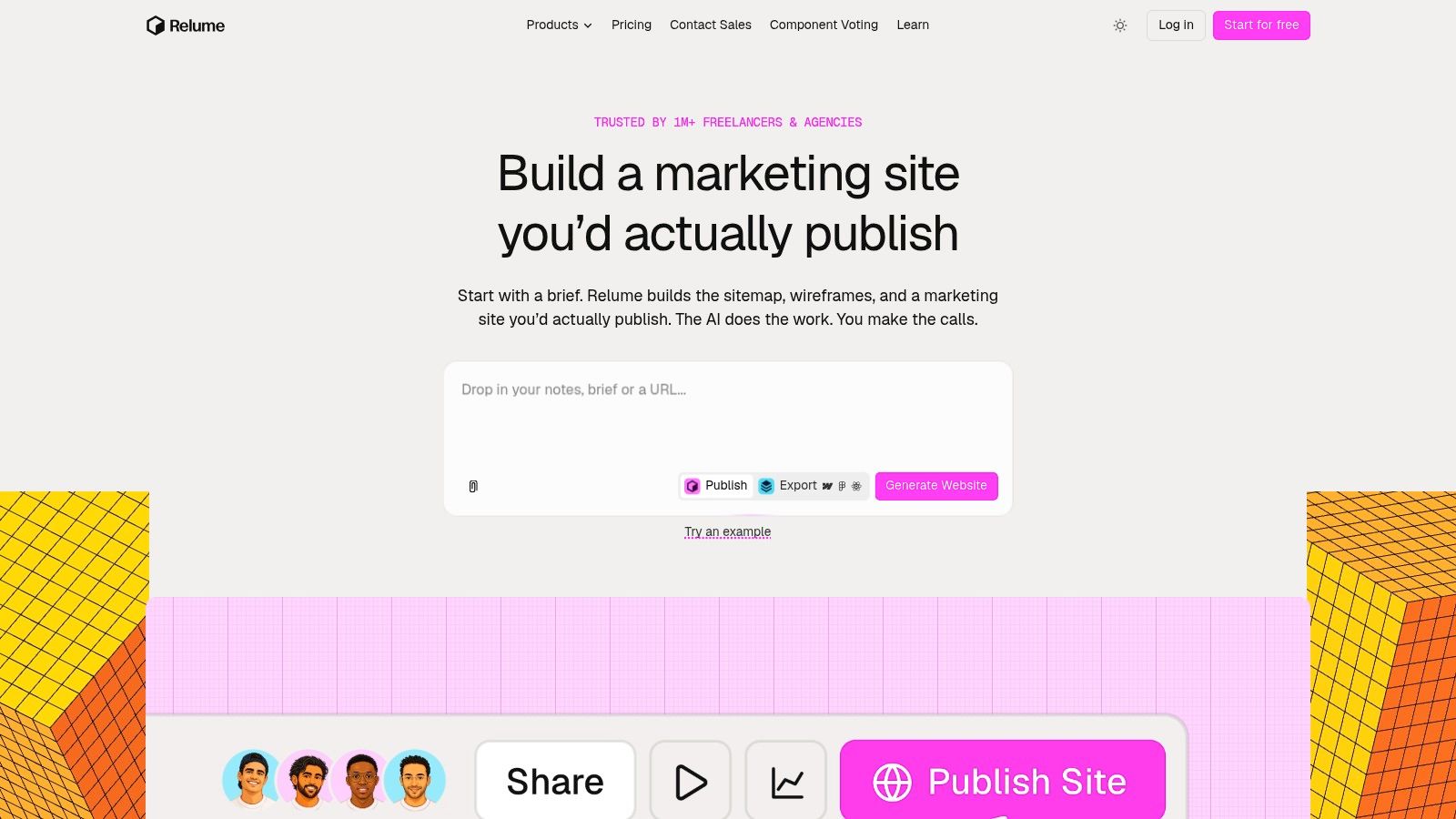Relume Site Builder