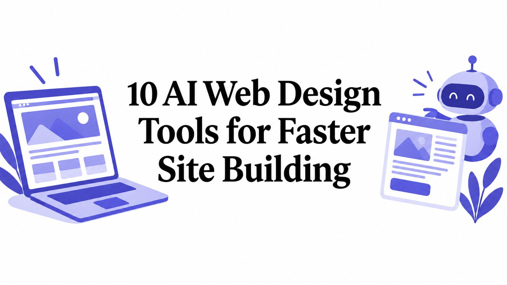 10 AI Web Design Tools for Faster Site Building