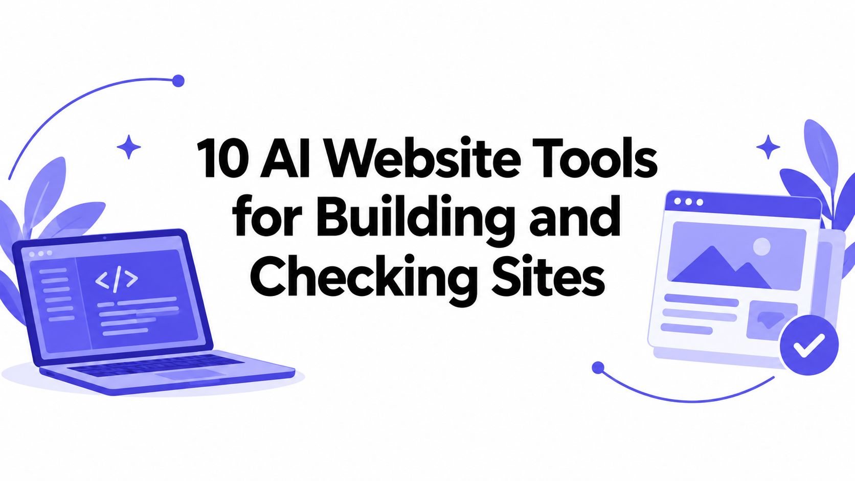 10 AI Website Tools for Building and Checking Sites