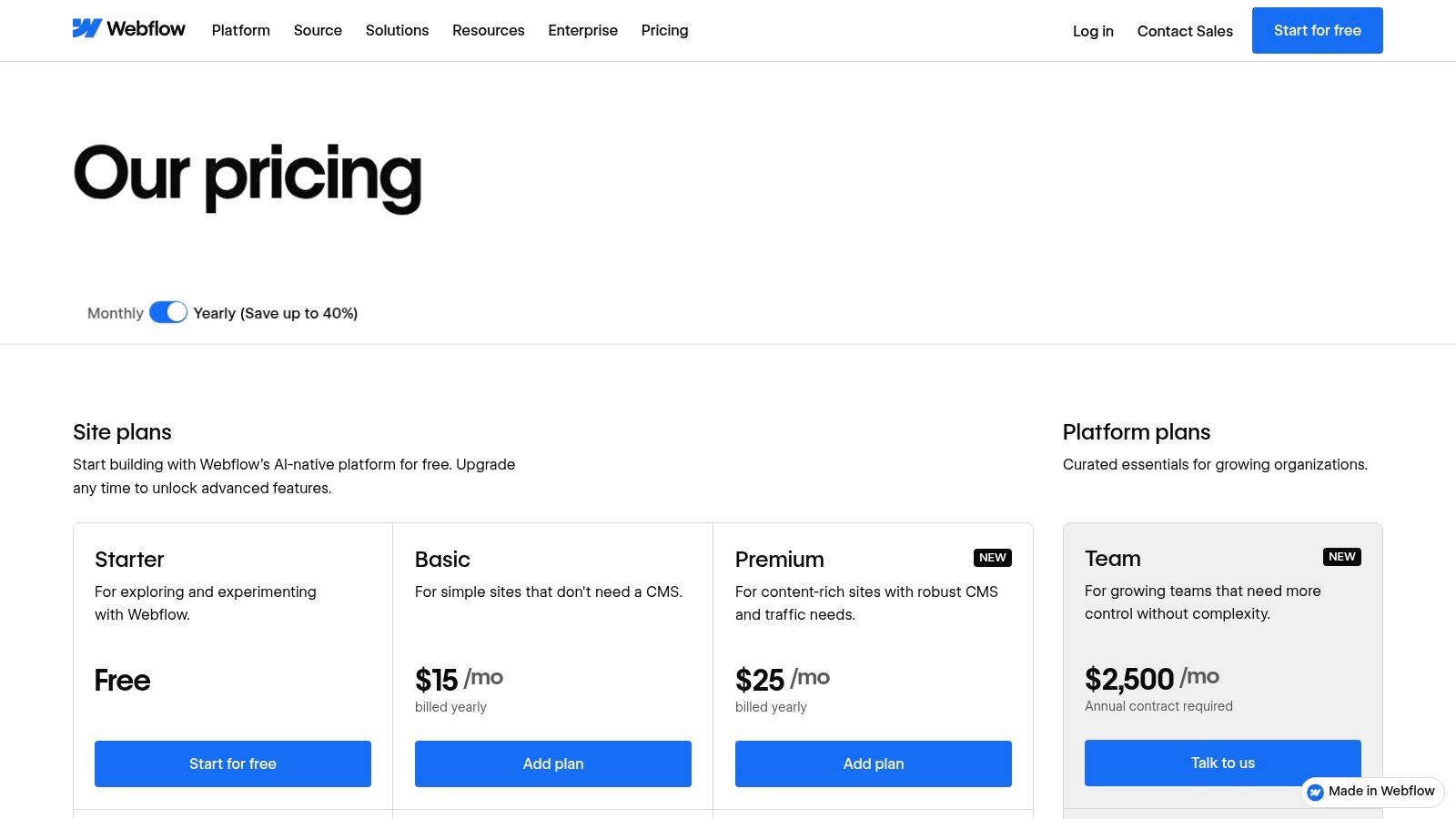 Webflow