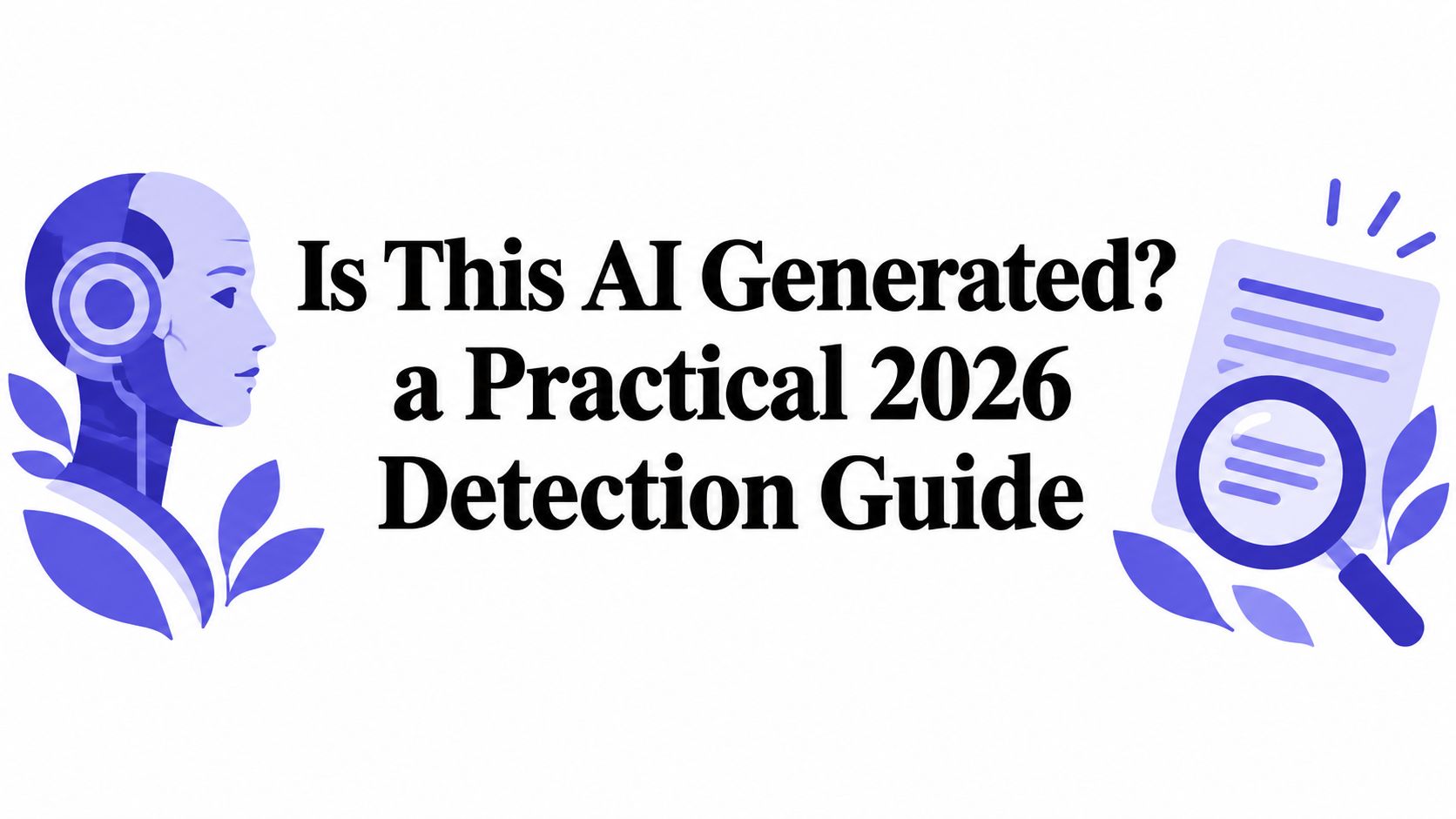 Is This AI Generated? a Practical 2026 Detection Guide