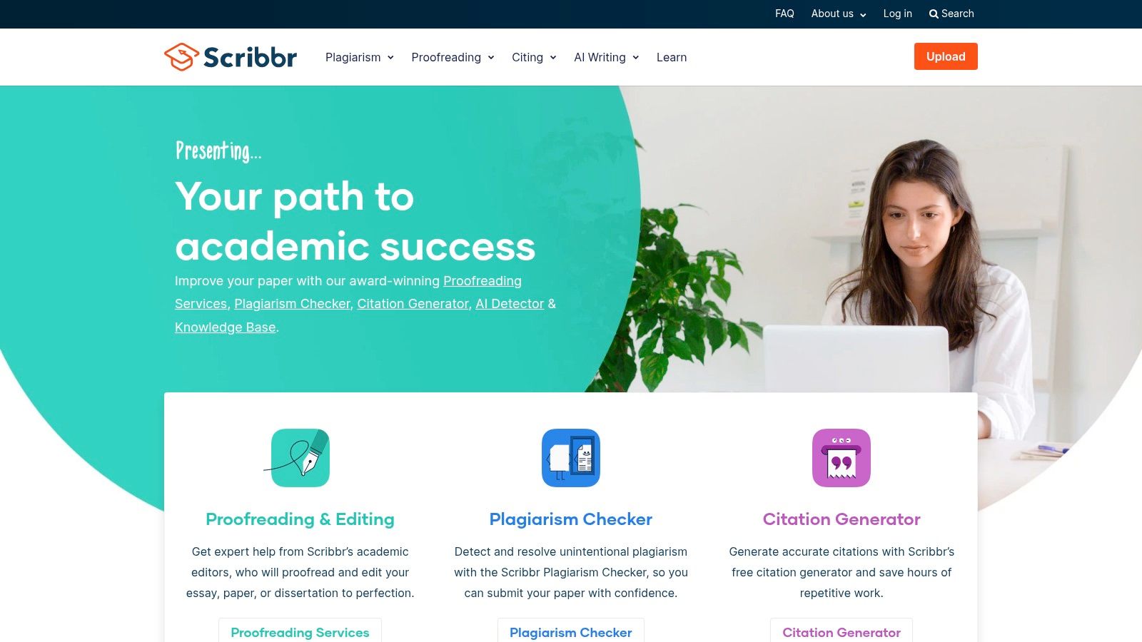 Scribbr (AI Detector within Scribbr Checks)